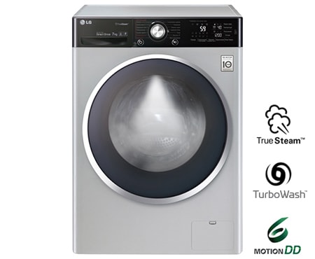 LG Узкая стиральная машина LG с функцией пара True Steam, F12U2HBS4, thumbnail 1