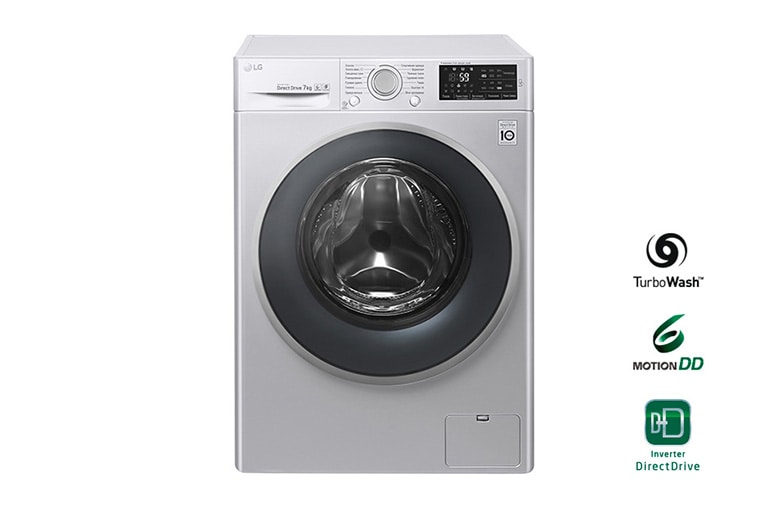LG Узкая стиральная машина LG c функцией быстрой стирки TurboWash, F12U2HDN5, thumbnail 1