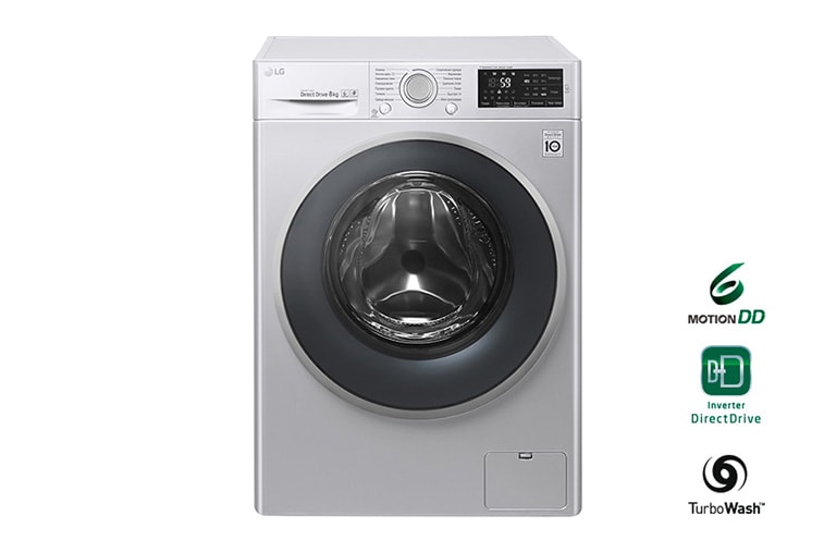 LG Стиральная машина с технологией «6 движений заботы» и функцией быстрой стирки «TurboWash», F14U2TDN5, thumbnail 1