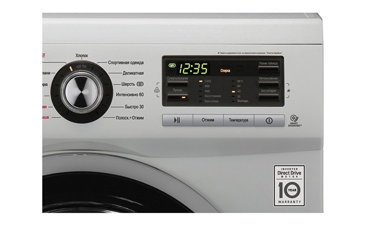 LG Узкая стиральная машина с функцией пара и технологией «6 движений заботы», F1096WDS5, thumbnail 3