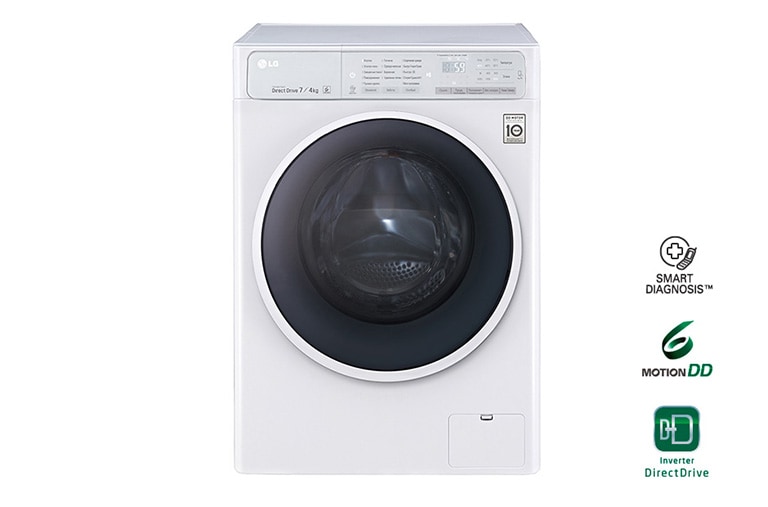 LG Стиральная машина LG c функцией сушки, F12U1HDM1N, thumbnail 1
