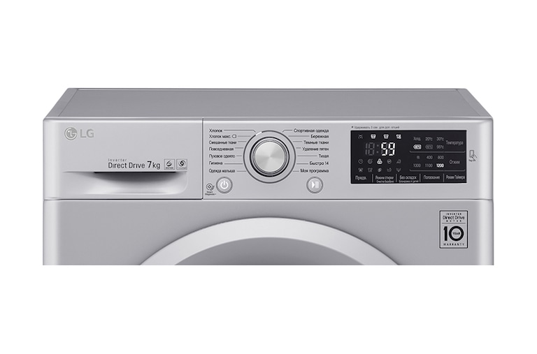 LG Стиральная машина LG с функцией быстрой стирки Turbowash, F12U2HFNA, thumbnail 4
