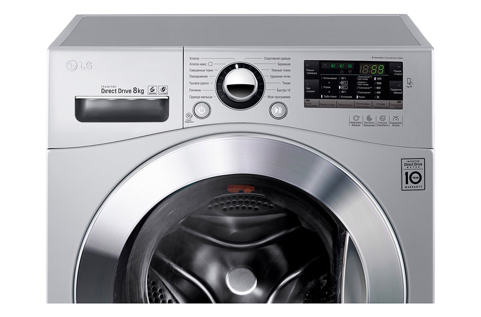 LG Стиральная машина спрямым приводом и  технологией ''6 движений заботы'', FH4A8TDN4, thumbnail 3