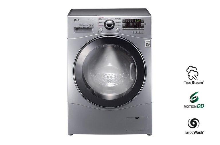 LG Стиральная машина с технологией быстрой стирки Turbo Wash и функцией пара Тrue Steam, FH4A8TDS4, thumbnail 1