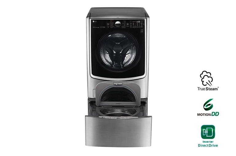 LG Стиральная машина с двумя барабанами, функцией быстрой стирки TurboWash и паром TrueSteam, TW7000WS, thumbnail 1