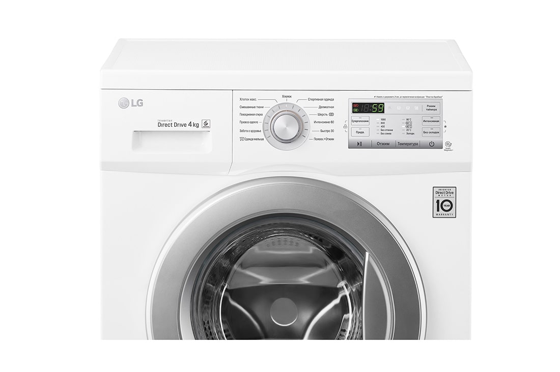 LG Суперузкая стиральная машина с прямым приводом, 4кг, FH0H3SD1, thumbnail 3
