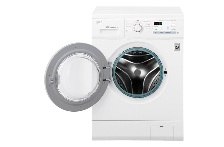 LG Узкая стиральная машина c прямым приводом, 6кг, FH0H4ND0, thumbnail 2