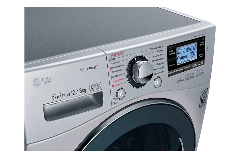 LG Стиральная машина LG FH695BDH6N с функцией сушки и паром True Steam, FH695BDH6N, thumbnail 5