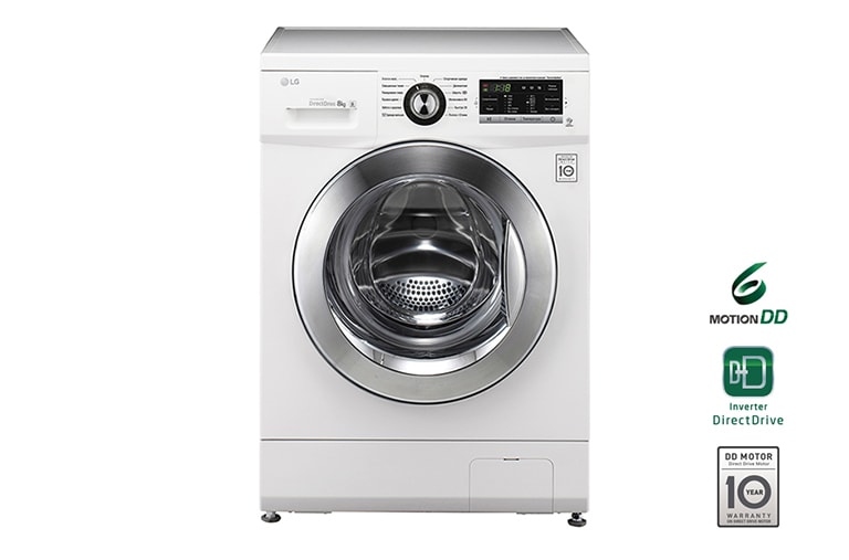LG Стандартная стиральная машина c прямым приводом, 8кг, FH2G6TD2, thumbnail 1