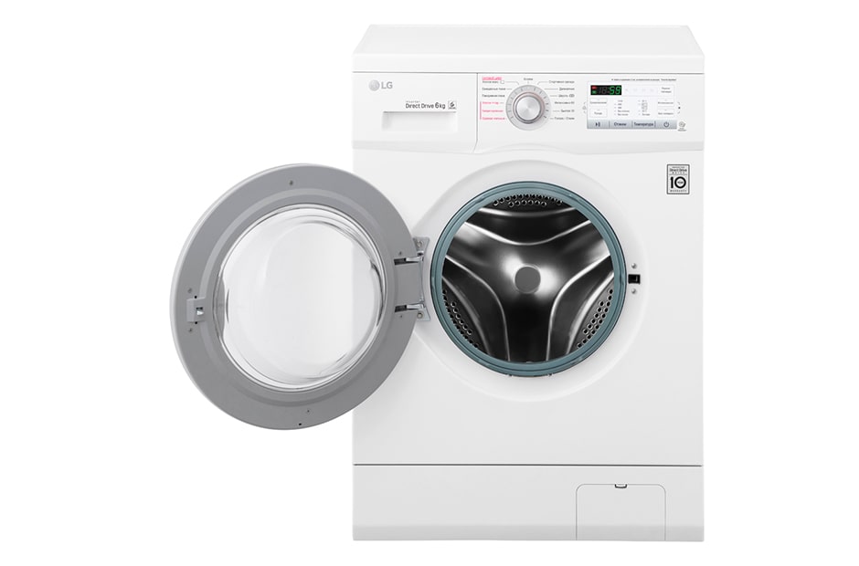 LG Узкая стиральная машина c функцией пара Steam, 6кг, FH0H4NDS0, thumbnail 2