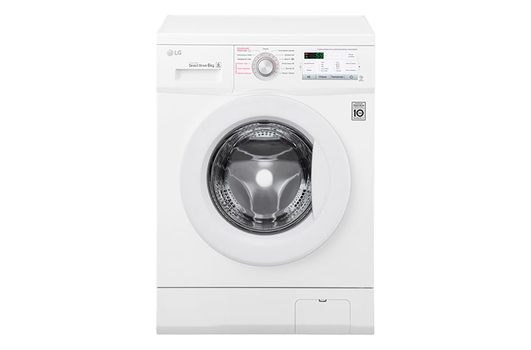 LG Узкая стиральная машина c функцией пара Steam, 6кг, FH0H4NDS0, thumbnail 1