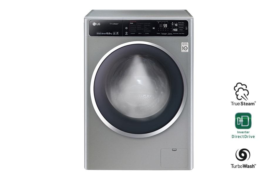 LG Стиральная машина функцией пара и функцией быстрой стирки TurboWash, F14U1JBS6