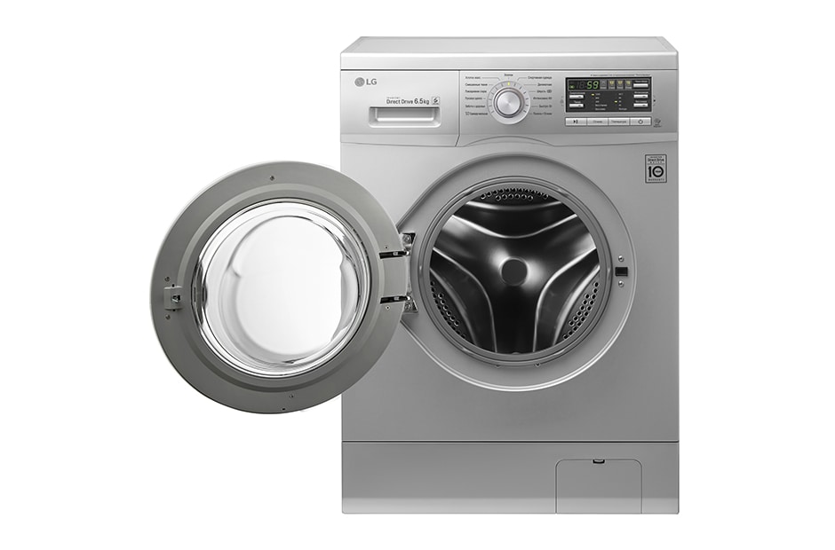 LG Узкая стиральная машина c прямым приводом, 6,5кг, F12B8WD8, thumbnail 2