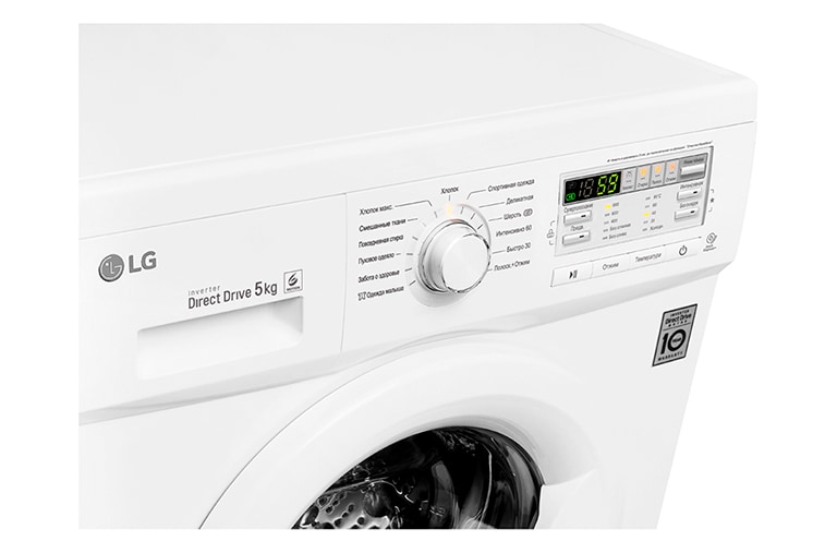 LG Узкая стиральная машина c прямым приводом, 5кг, F80B8LD0, thumbnail 6