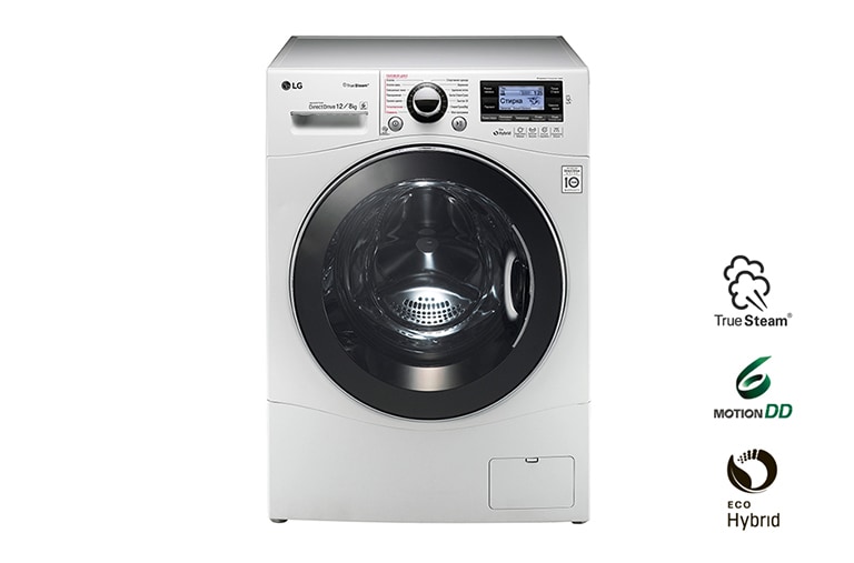 LG Стиральная машина с технологией пара TrueSteam и функцией сушки Eco Hybrid, FH695BDH2N, thumbnail 1