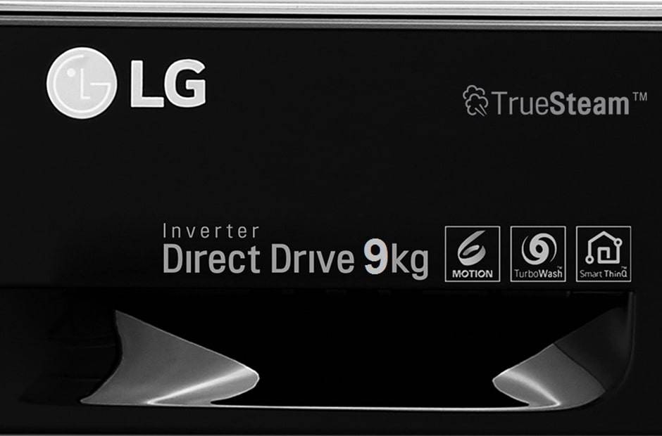 LG Стиральная машина с функцией пара TrueSteam и технологией быстрой стирки TurboWash, с Wi-Fi Wi-Fi и управление через смартфон с приложением LG ThinQ, F4J9VS2L, thumbnail 2
