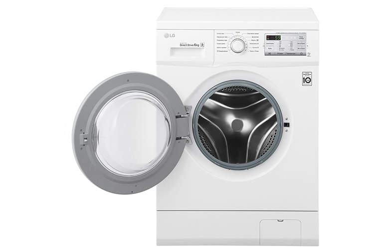 LG Узкая стиральная машина с прямым приводом и  технологией «6 движений заботы», FH2H3ND0, thumbnail 2
