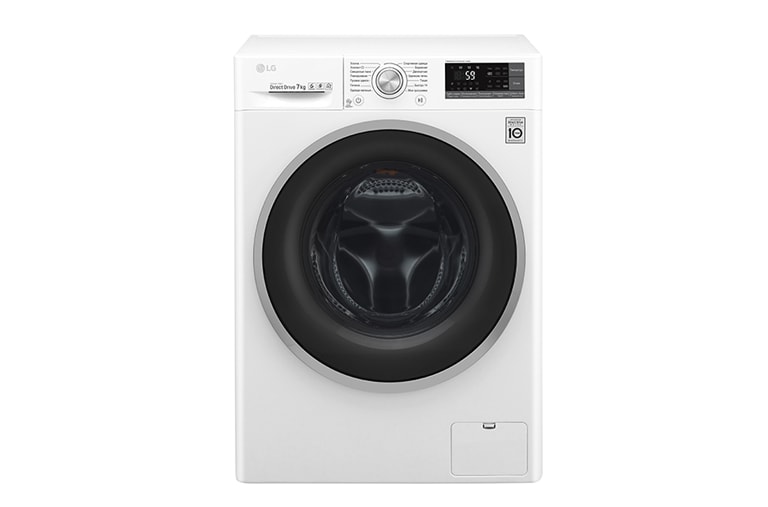LG Узкая стиральная машина с технологией «6 движений заботы», с Wi-Fi и управлением через смартфон с приложением LG ThinQ, F2J7HN1W, thumbnail 1