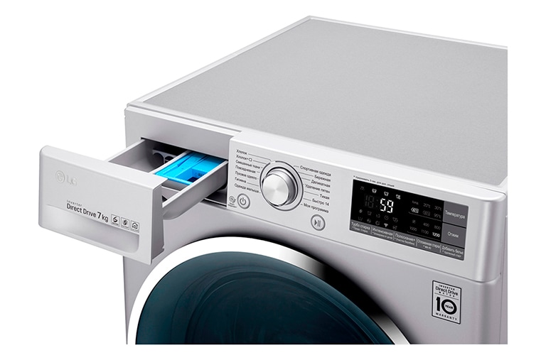 LG Стиральная машина с технологией «6 движений заботы», с Wi-Fi и управлением через смартфон с приложением LG ThinQ, F2J7HN2L, thumbnail 7