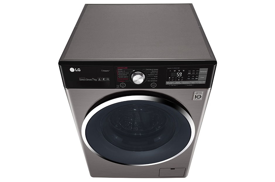 LG Узкая стиральная машина с функцией пара TrueSteam и технологией быстрой стирки TurboWash, с Wi-Fi и управлением через смартфон с приложением LG ThinQ, F2J9HS2S, thumbnail 9