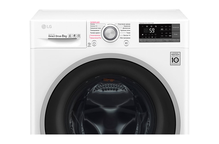 LG Стиральная машина с функцией пара Steam и технологией быстрой стирки Turbo Wash, F4J7TS1W, thumbnail 3