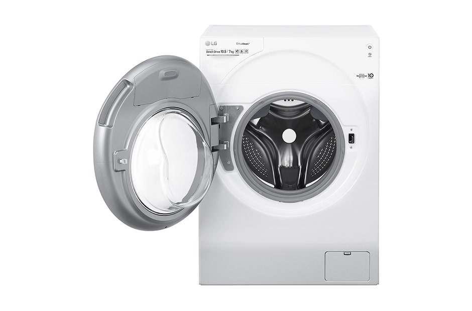 LG Стирально-сушильная машина LG FH4G1JCH2N с паром, 10,5/7 кг, FH4G1JCH2N, thumbnail 2
