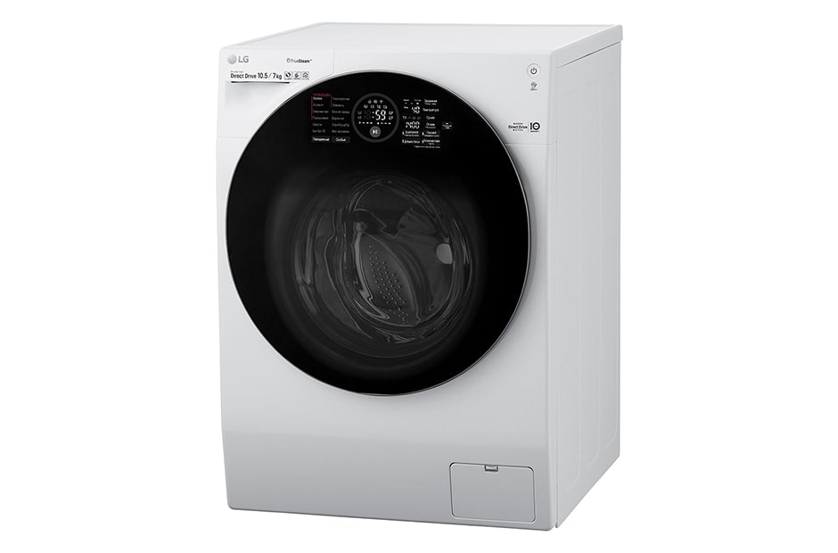 LG Стирально-сушильная машина LG FH4G1JCH2N с паром, 10,5/7 кг, FH4G1JCH2N, thumbnail 5