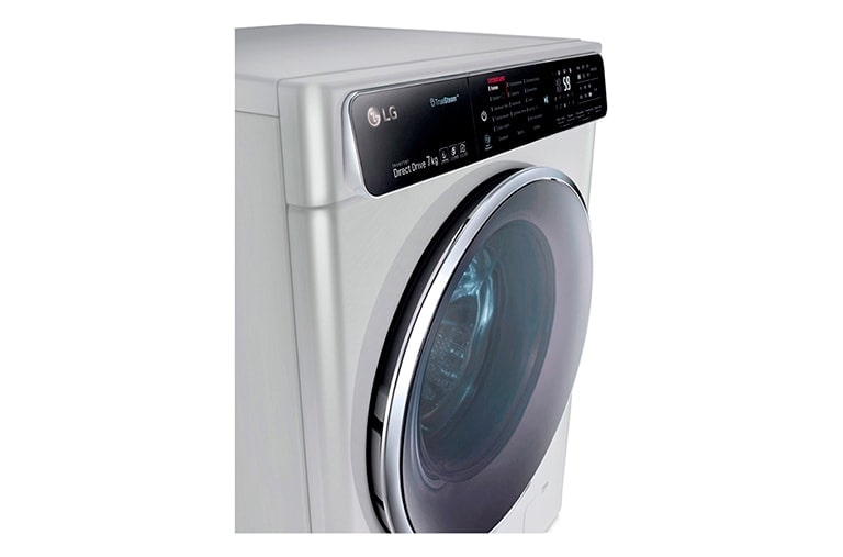 LG Узкая стиральная машина с функцией пара TrueSteam, технологией быстрой стирки TurboWash, с Wi-Fi и управлением через смартфон с приложением LG ThinQ, F2H7HS2L, thumbnail 7
