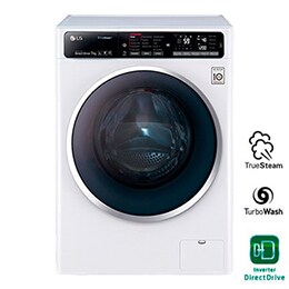 Стиральная машина узкая LG F2H9HS2W с паром, 7 кг2