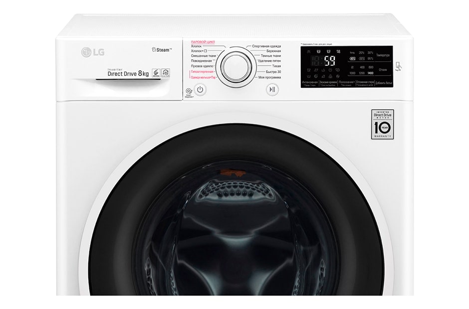 LG Стиральная машина с функцией пара Steam, F4J6TS0W, thumbnail 13