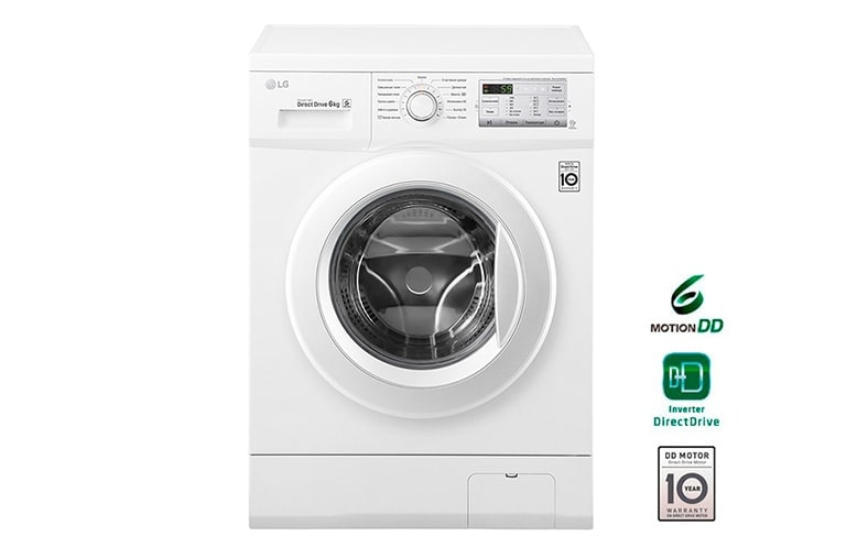 LG Стиральная машина с прямым приводом и технологией «6 движений заботы», FH0H3ND0, thumbnail 1