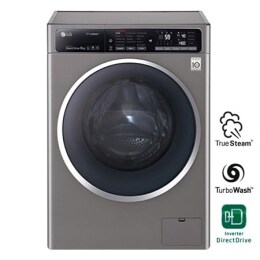 Стиральная машина с технологией "6 движений заботы", с Wi-Fi и управлением через смартфон с приложением LG ThinQ2