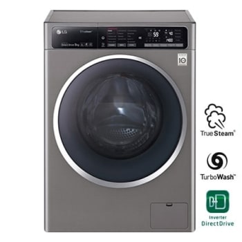 Стиральная машина с технологией "6 движений заботы", с Wi-Fi и управлением через смартфон с приложением LG ThinQ1