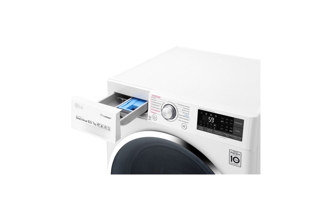 LG Стиральная машина LG TW4J8JH2W с двойной загрузкой, 10,5/7 кг, TW4J8JH2W, thumbnail 5