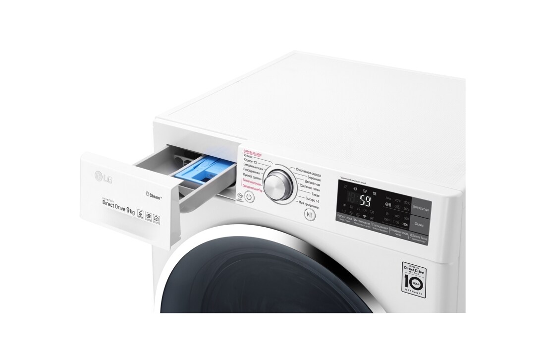 LG Стиральная машина LG TW4J7VS2W с подключением мини-барабана, 9 кг, TW4J7VS2W, thumbnail 5
