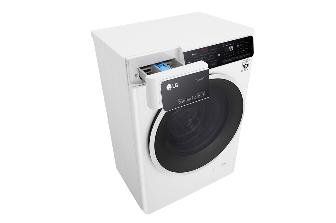 LG Узкая стиральная машина c функцией пара Steam, 7кг, F2H6HS0E, thumbnail 7