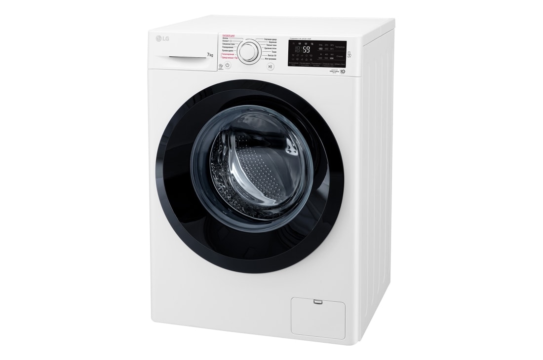LG Узкая стиральная машина LG F2J5HS6W, функция пара Steam, 7кг, F2J5HS6W, thumbnail 6