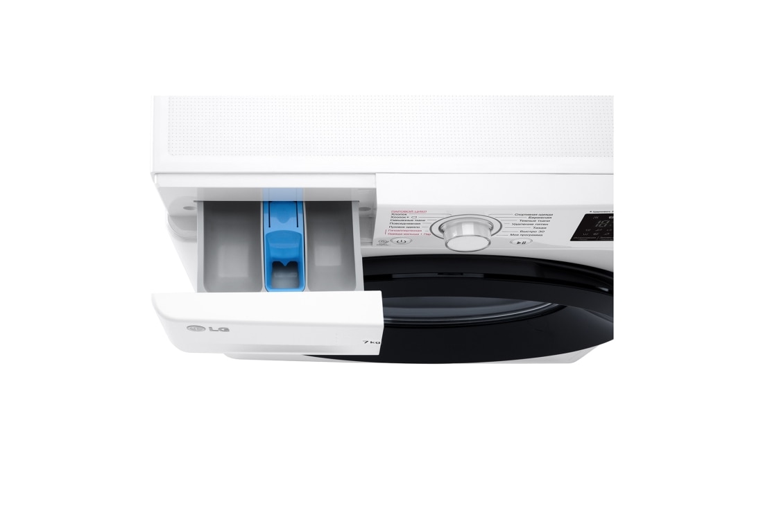 LG Узкая стиральная машина LG F2J5HS6W, функция пара Steam, 7кг, F2J5HS6W, thumbnail 14