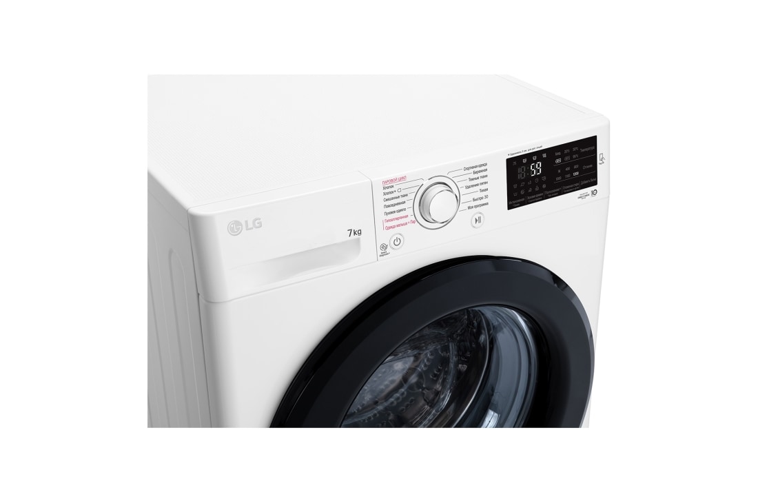 LG Стиральная машина узкая LG F2M5HS6W с паром, 7 кг, F2M5HS6W, thumbnail 13