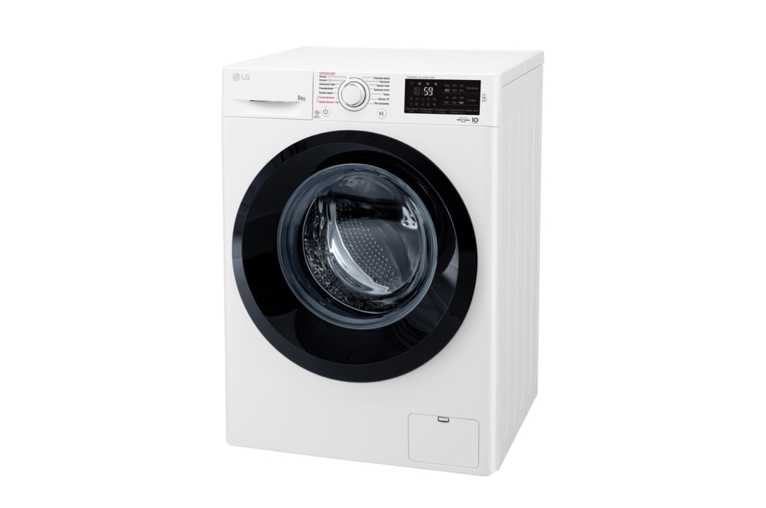 LG Узкая стиральная машина LG F2J5NS6W, функция пара Steam, 6кг, F2J5NS6W, thumbnail 6