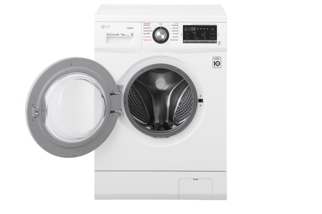 LG Стиральная машина узкая LG FH2G6NDG2 c сушкой и паром, 6/3 кг, FH2G6NDG2, thumbnail 2