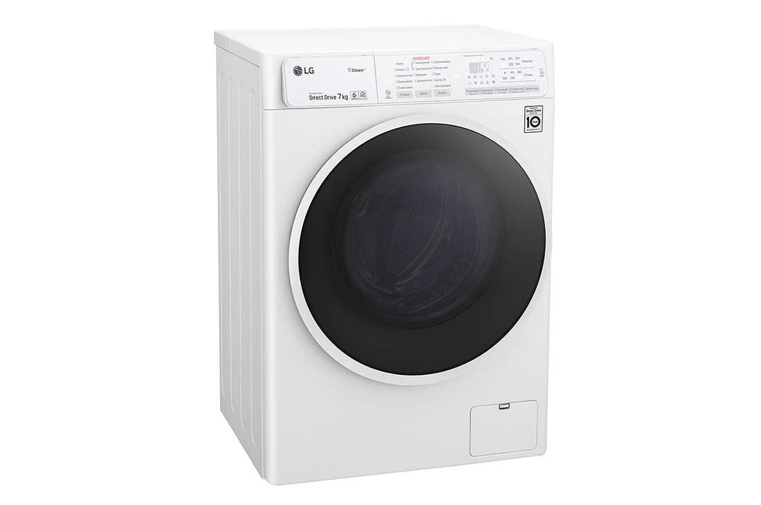 LG Узкая стиральная машина c функцией пара Steam, 7кг, F2H6HS0B, thumbnail 2