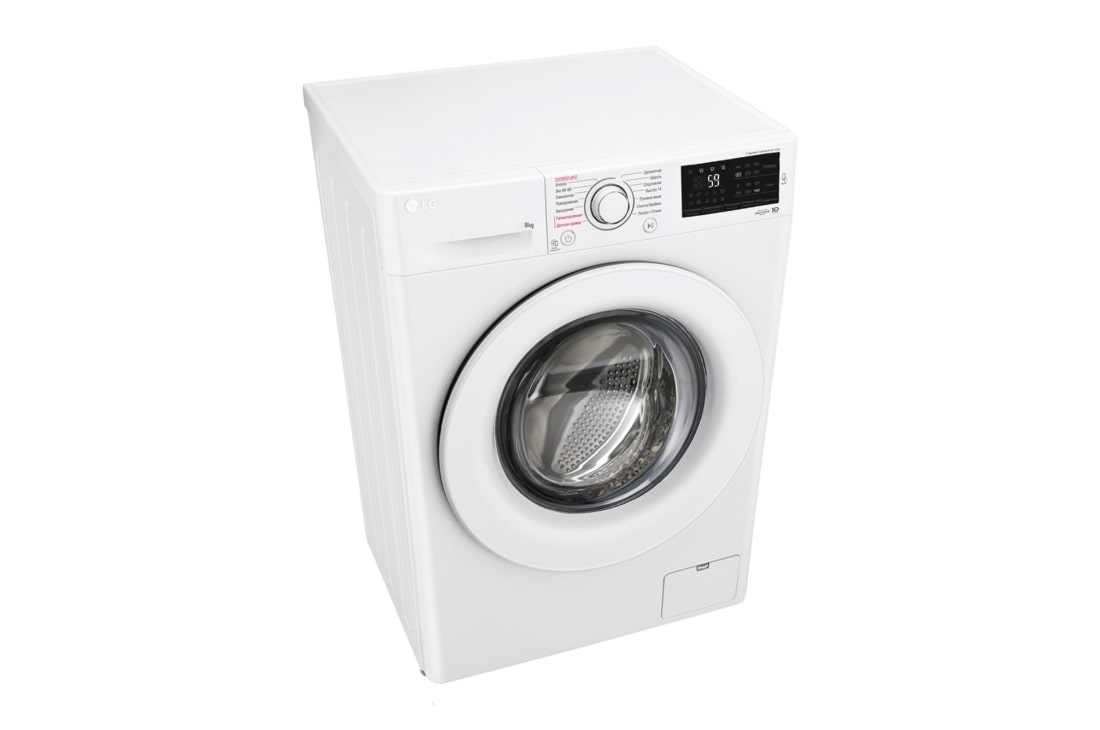 LG Cтиральная машина LG F4M5TS3W, <br>функция пара Steam, 8кг, F4M5TS3W, thumbnail 5