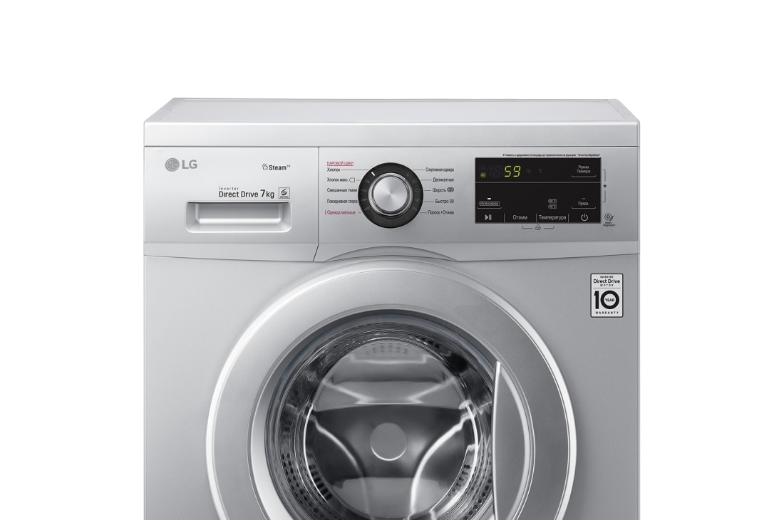 LG Узкая стиральная машина с функцией пара Steam, F2J3HS5L, thumbnail 6