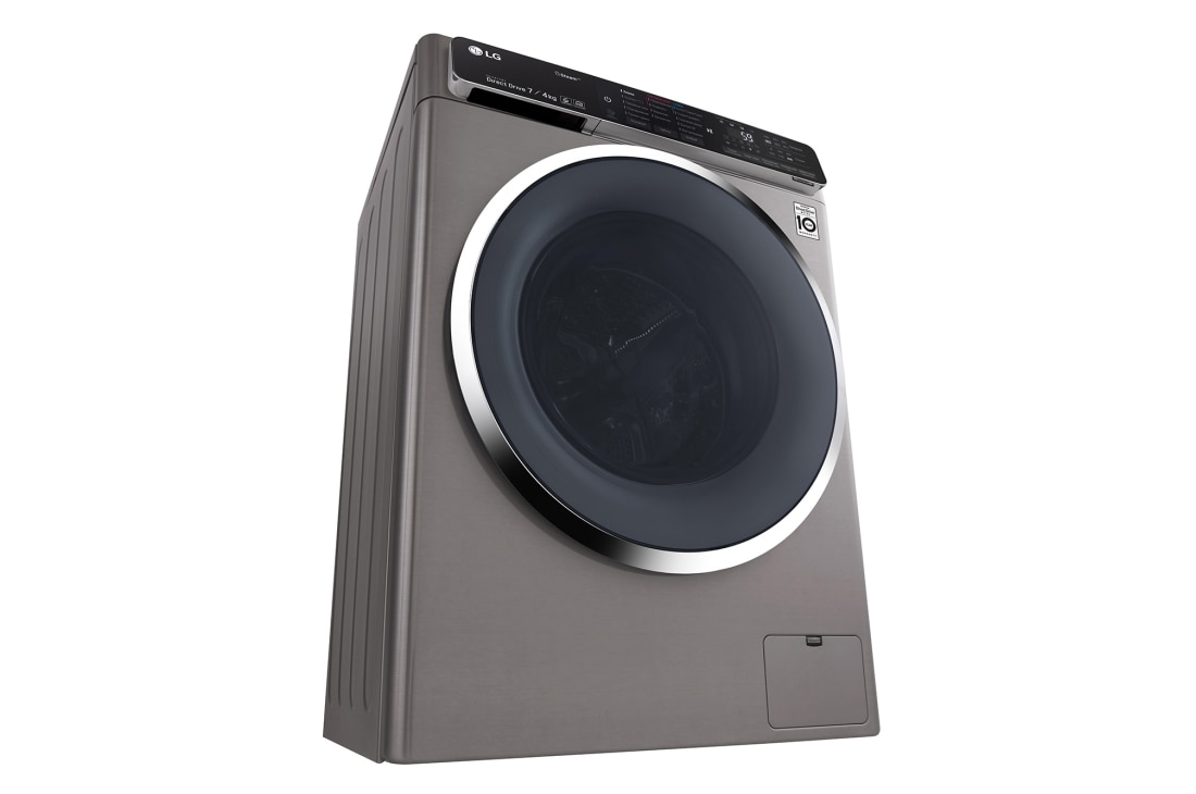 LG Узкая стиральная машина c функцией пара Steam и функцией сушки, 7/4кг, F2H7HG2S, thumbnail 12