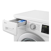 LG Узкая стиральная машина c функцией пара Steam, 6кг, F2J3NS1W, thumbnail 6