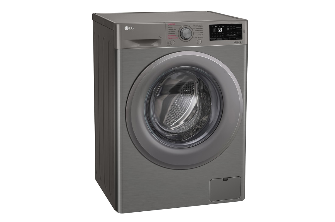 LG Стиральная машина узкая LG F2M5HS7S с паром, 7 кг, F2M5HS7S, thumbnail 3