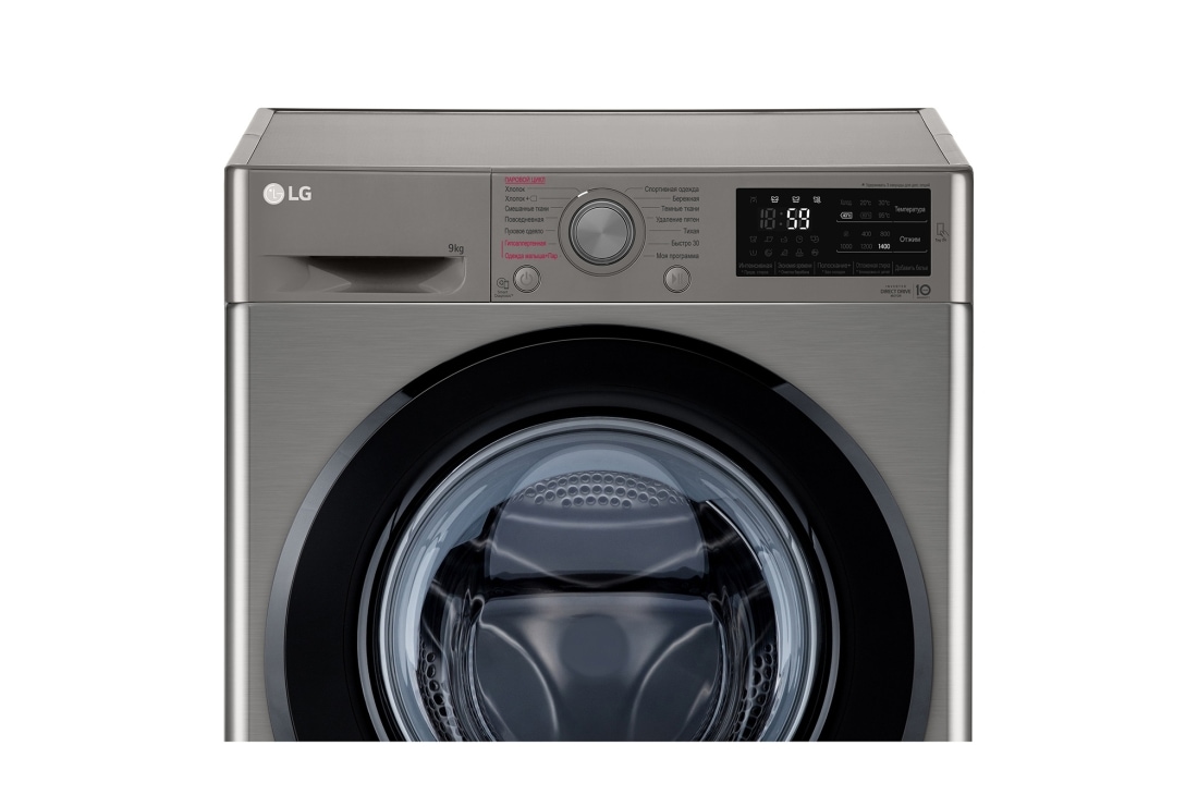 LG Cтиральная машина LG F4M5VS6S, <br>функция пара Steam, 9кг, F4M5VS6S, thumbnail 7