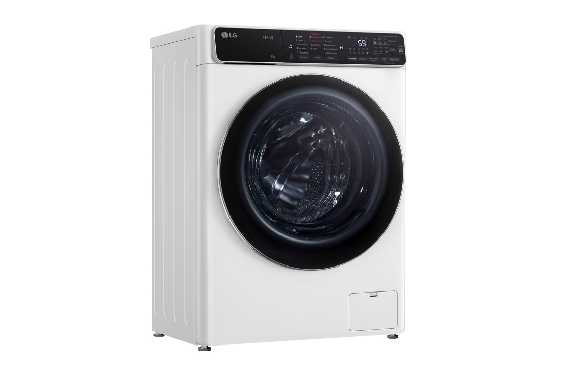 LG Стиральная машина узкая LG F2T9HS9W с паром, технология AI DD, 7 кг, F2T9HS9W, thumbnail 3