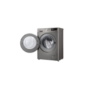 LG Стиральная машина узкая LG F2V5HS2S с паром, 7 кг, Стиральная машина LG F2V5HS2S с открытой дверцей (вид справа), F2V5HS2S, thumbnail 11